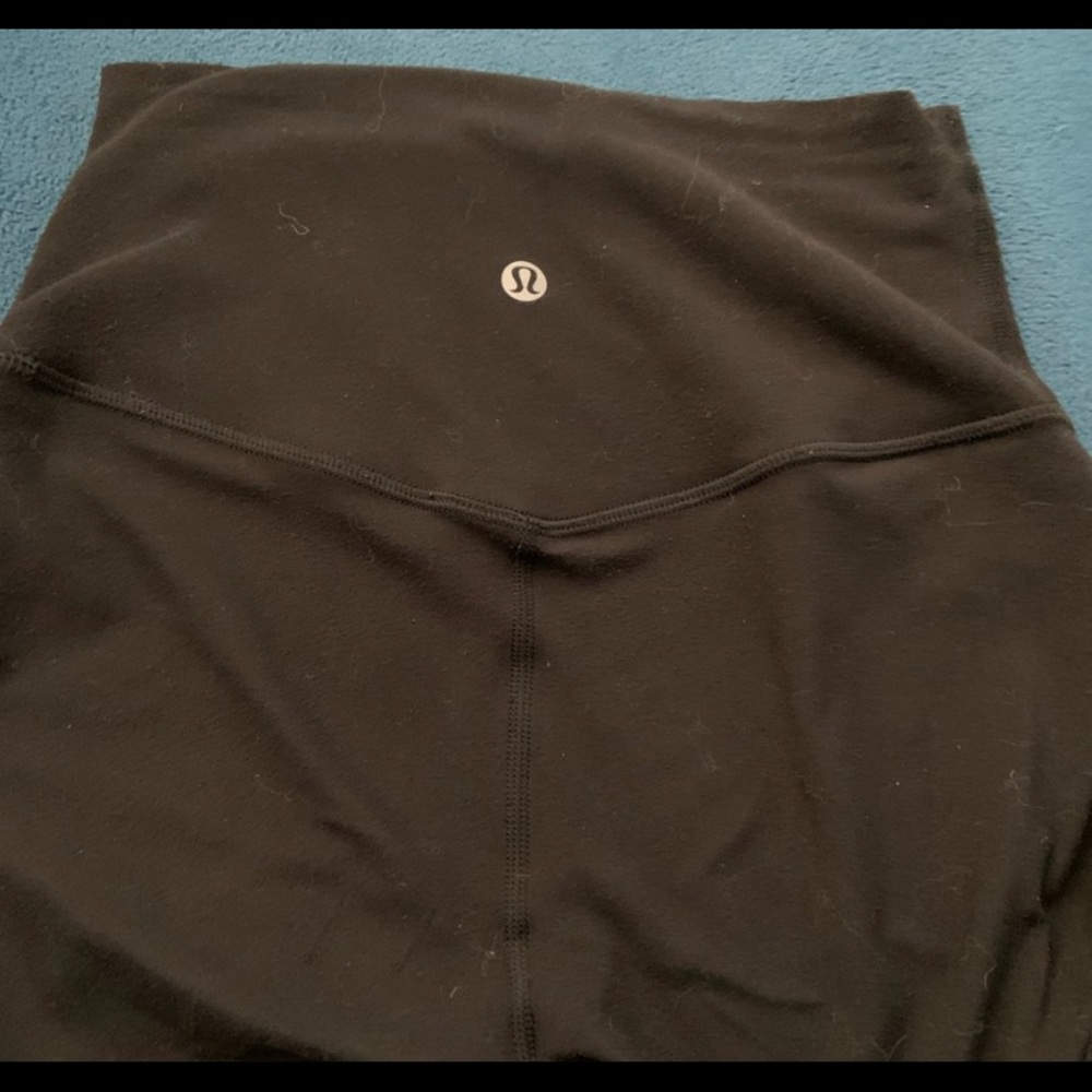 Lululemon black align size 2 “25
